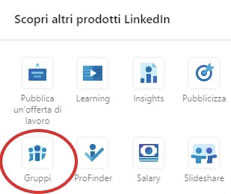 Come accedere ai gruppi
