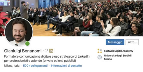 Intervista ad Gianluigi Bonanomi, professionista nell’utilizzo di LinkedIn®