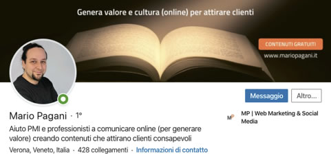 Intervista a Mario Pagani, professionista nell’utilizzo di LinkedIn®