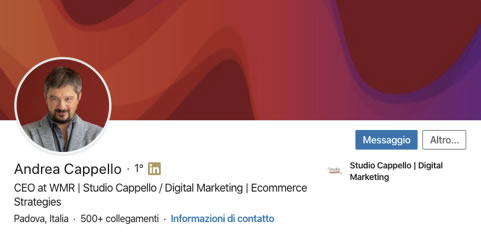 Intervista ad Andrea Cappello, professionista nell’utilizzo di LinkedIn®