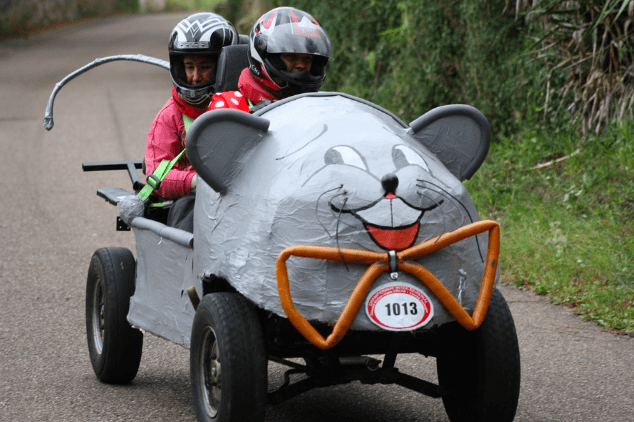 Team building soap box rally